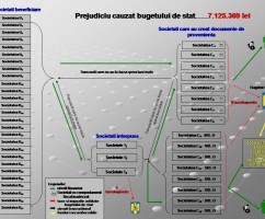 Inspectorii antifraudă au identificat un circuit de tranzacționare fictivă de bunuri și servicii creat din 46 de firme 